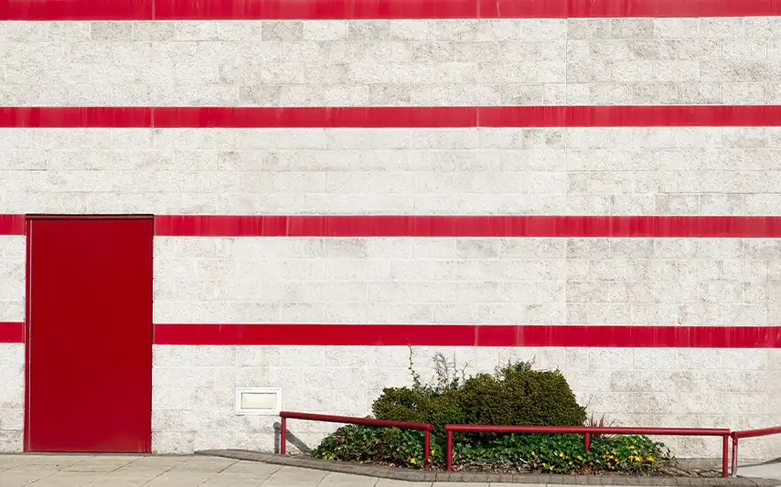 Commercial siding finish after exterior update