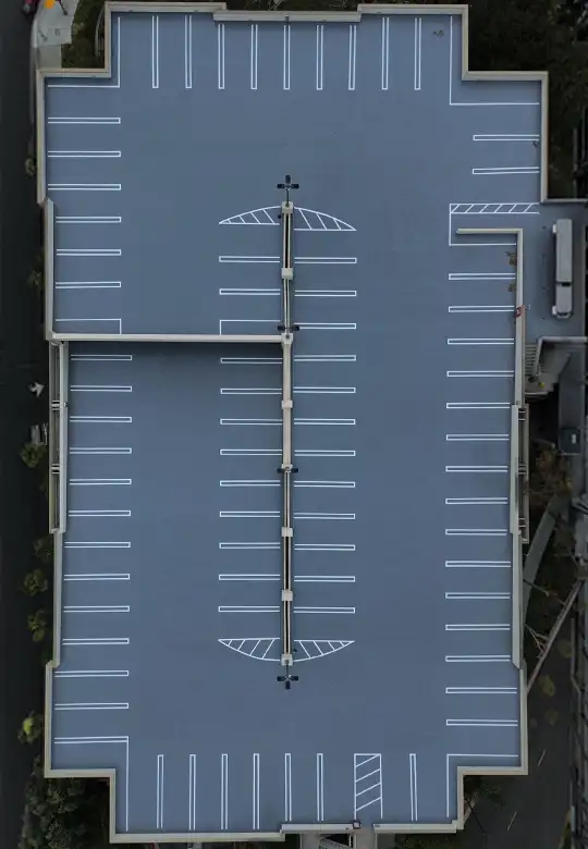 Parking structure resurfacing